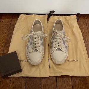 Authentic Louis Vuitton sneakers size 34 1/2